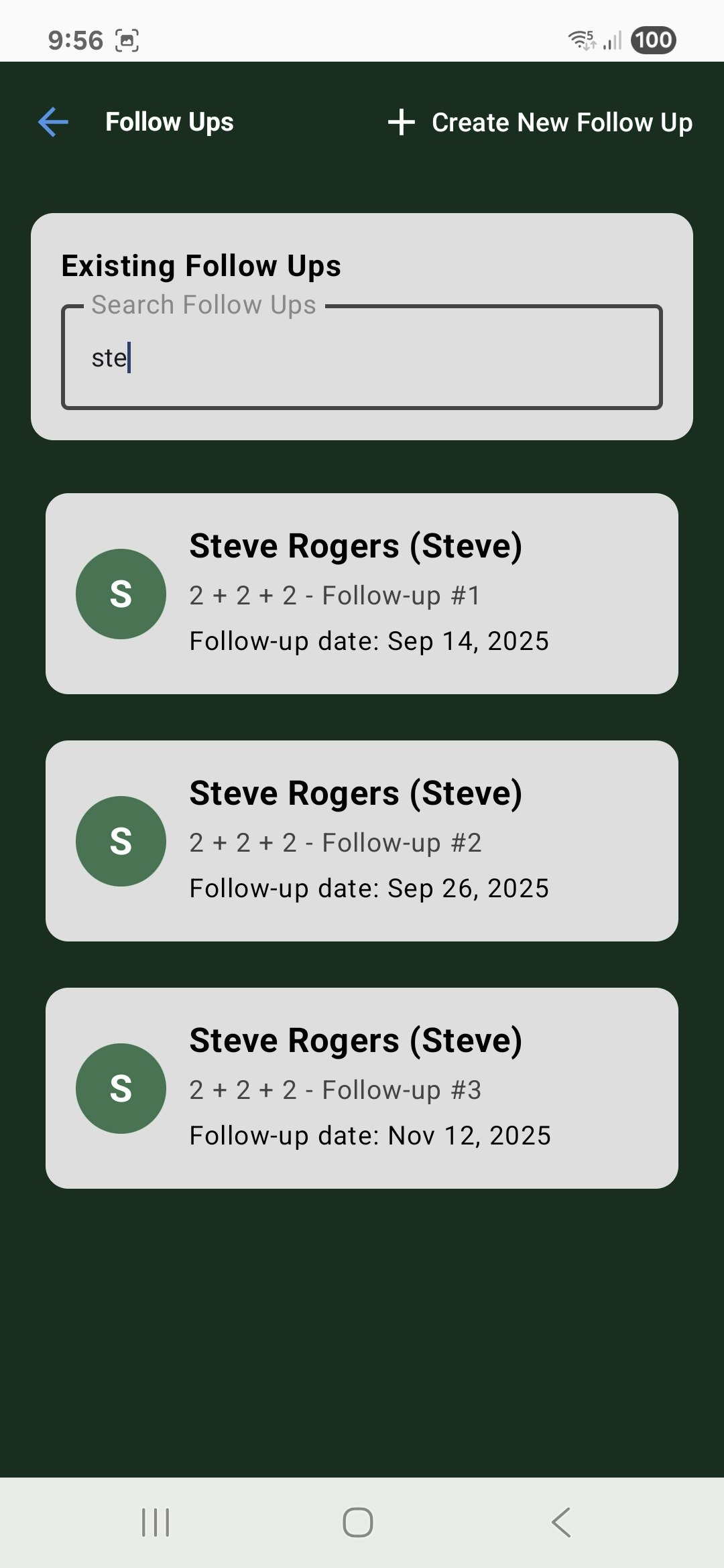 Follow Up's Launch - Screenshot 5 preview