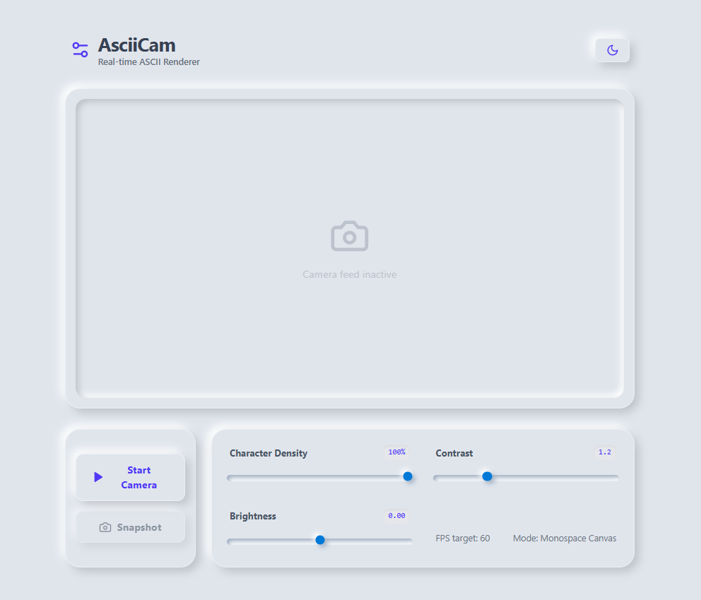 AsciiCam gallery image