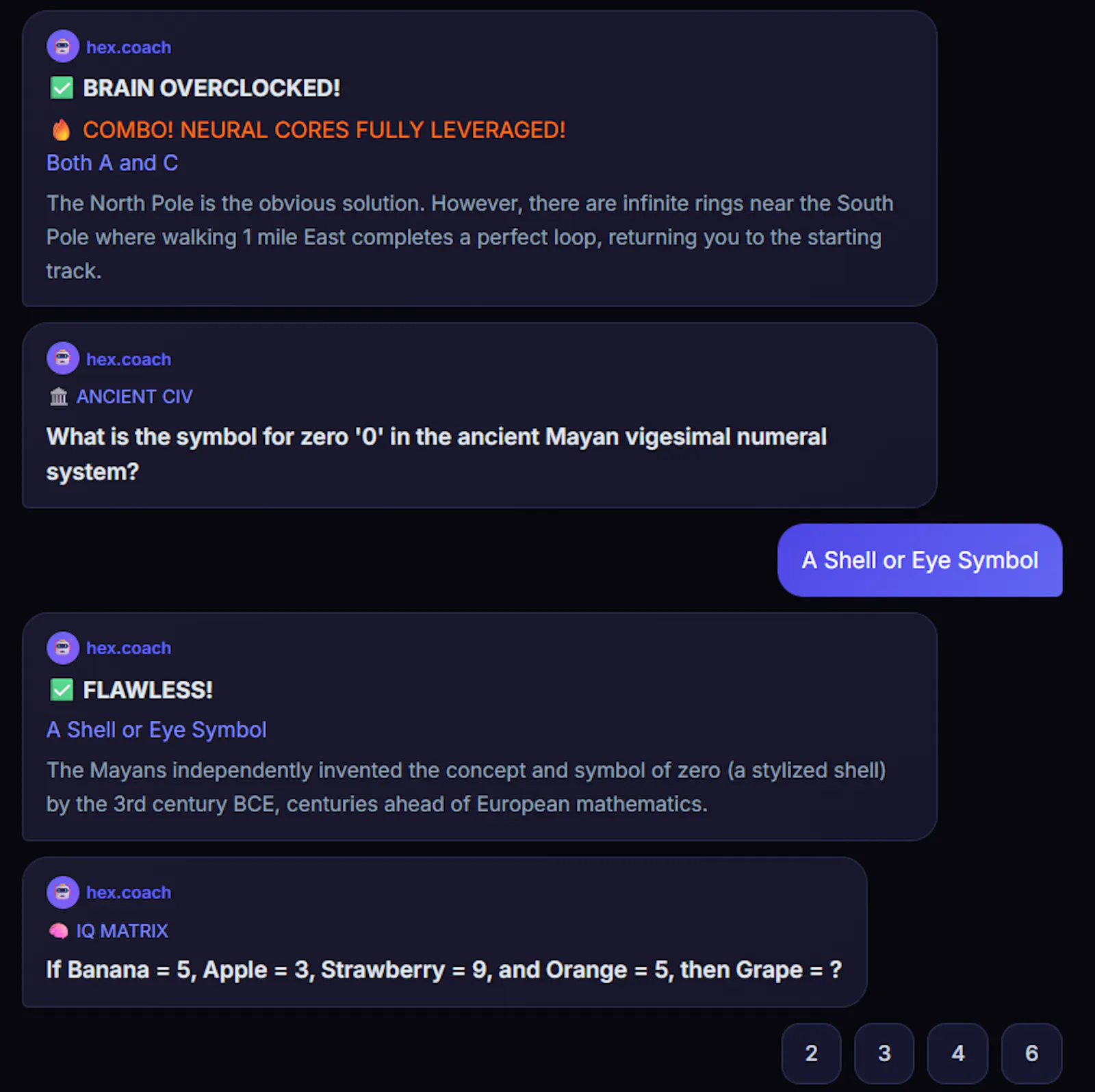 hex.coach — 6D Cognitive Arena screenshot 3