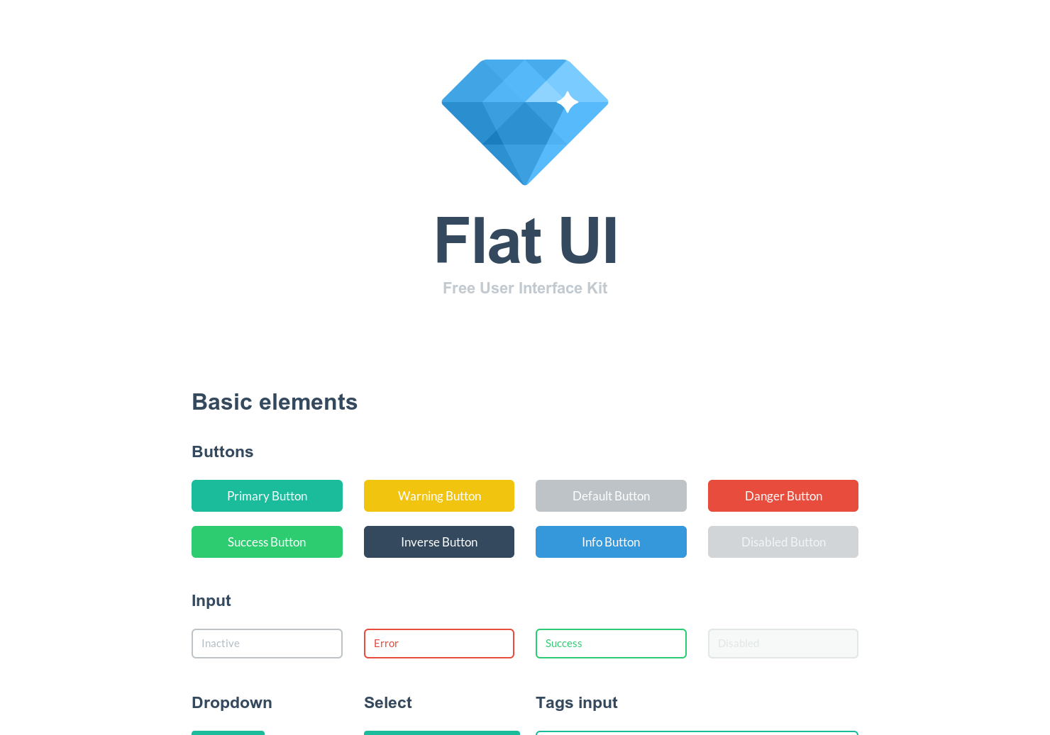 Flat UI gallery image