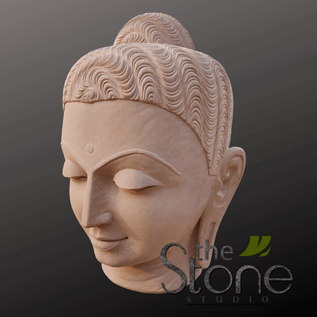 Buddha Head 3′ gallery image