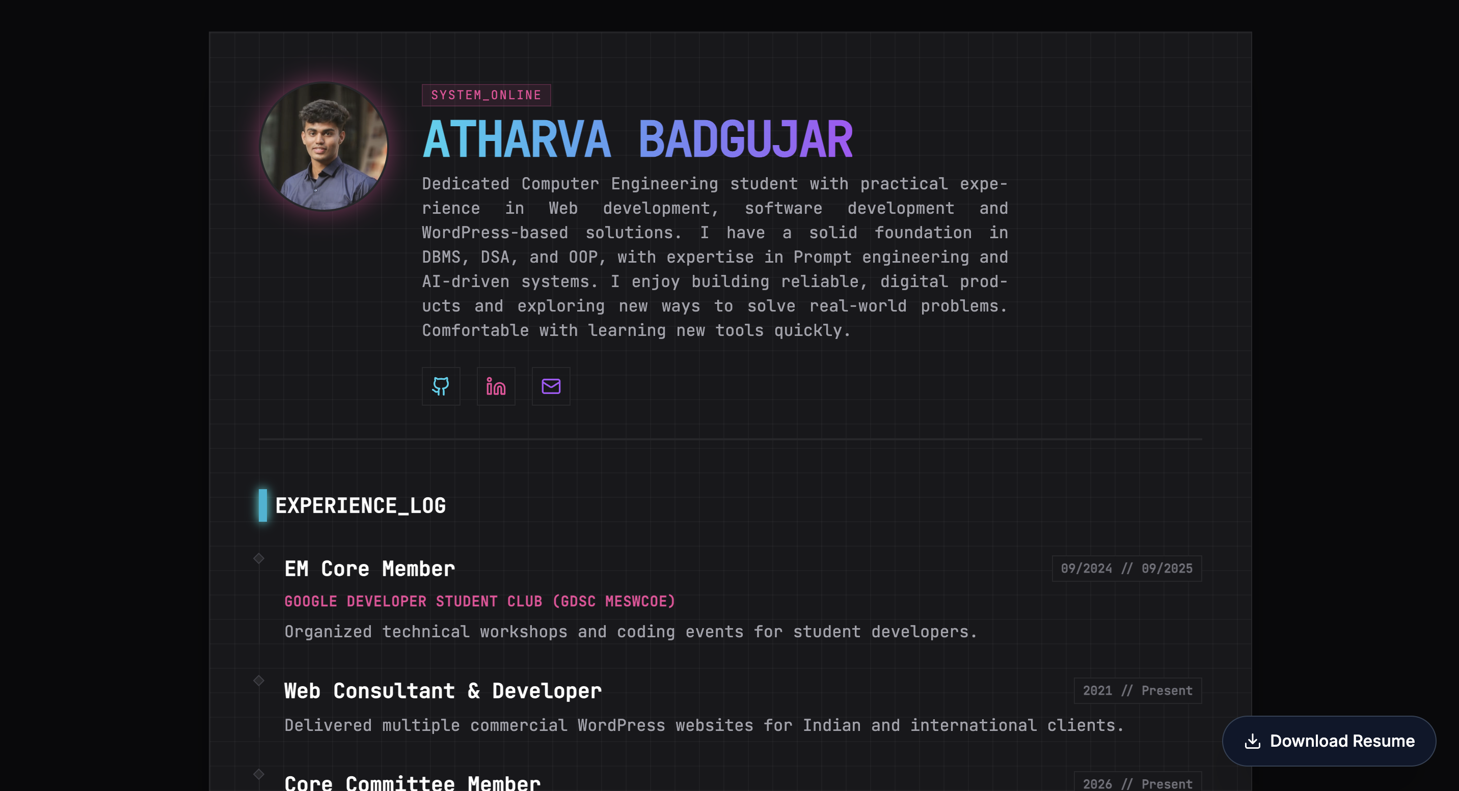 ResumeX gallery image