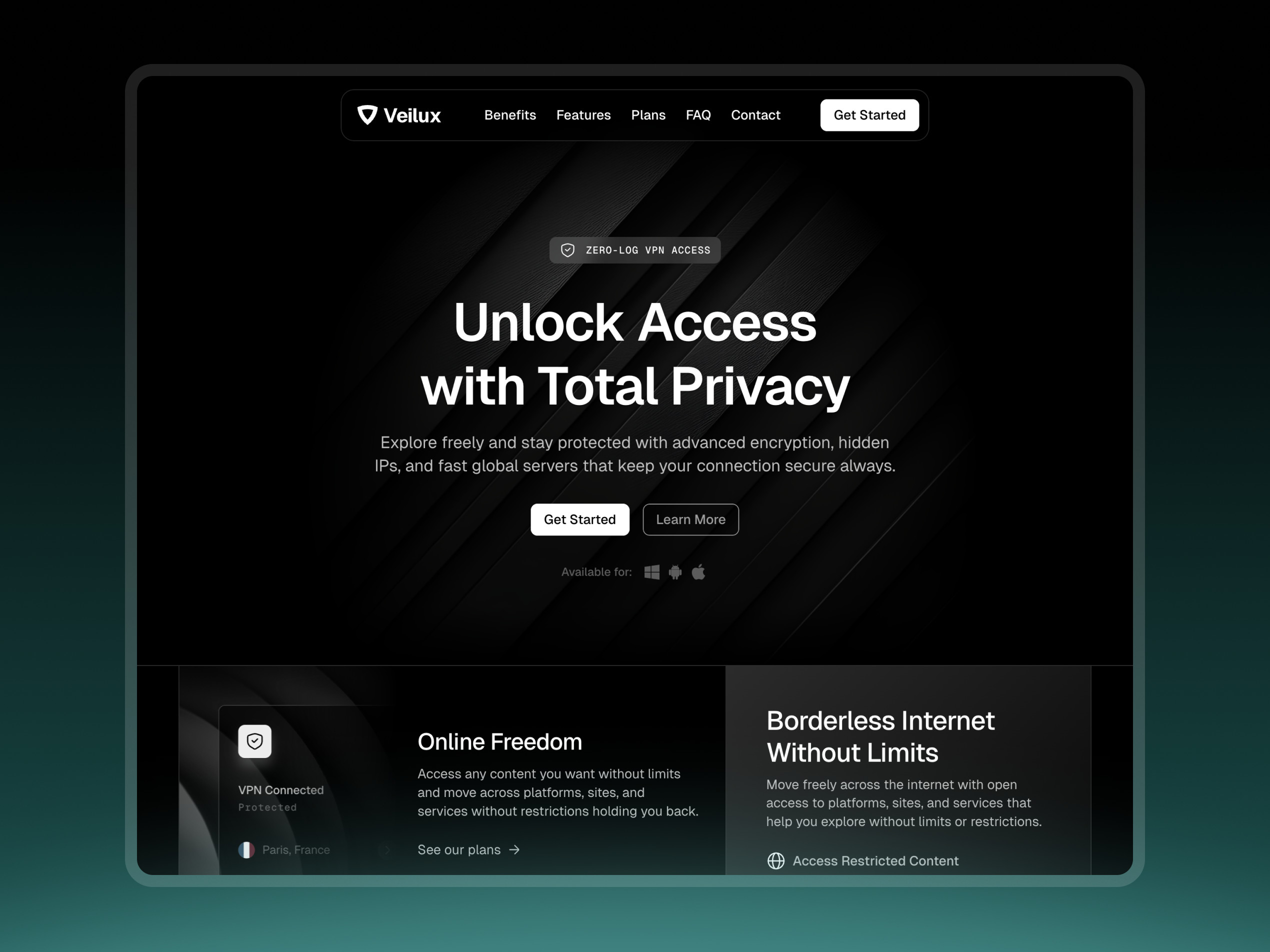 Free Framer Templates by Damir Cosic gallery image