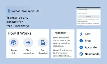 PodcastTranscript.ai gallery image
