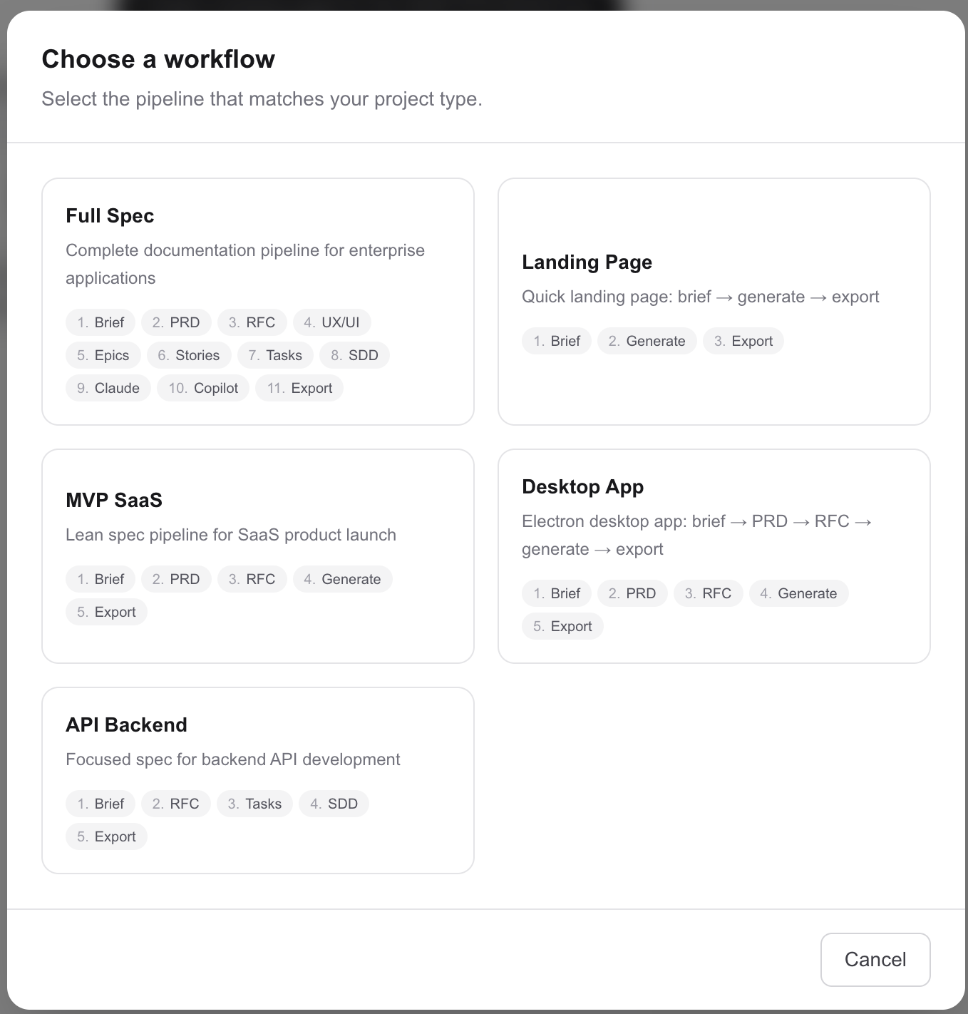 WebSpec AI gallery image