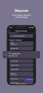 Simple WOL — Wake any device remotely - Main screenshot showing features and interface
