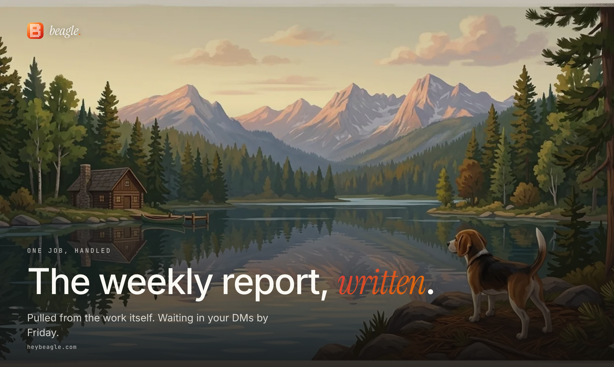 Beagle - AI sidekick for agencies gallery image