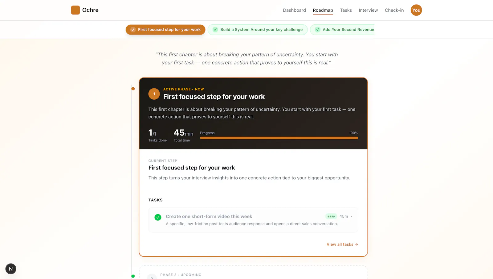 Ochre — Grow Your Creative Business screenshot 5