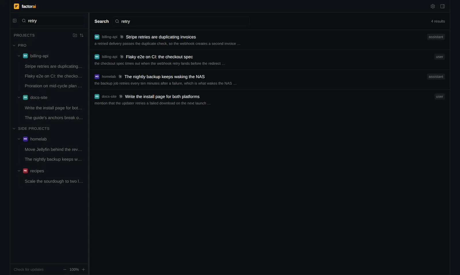 Factorai screenshot 5