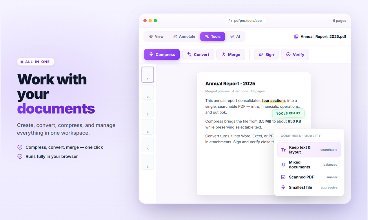 PDF Pro — Private PDF Tools gallery image