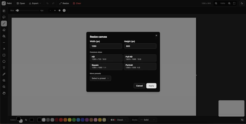Yet Another Paint Site screenshot 4
