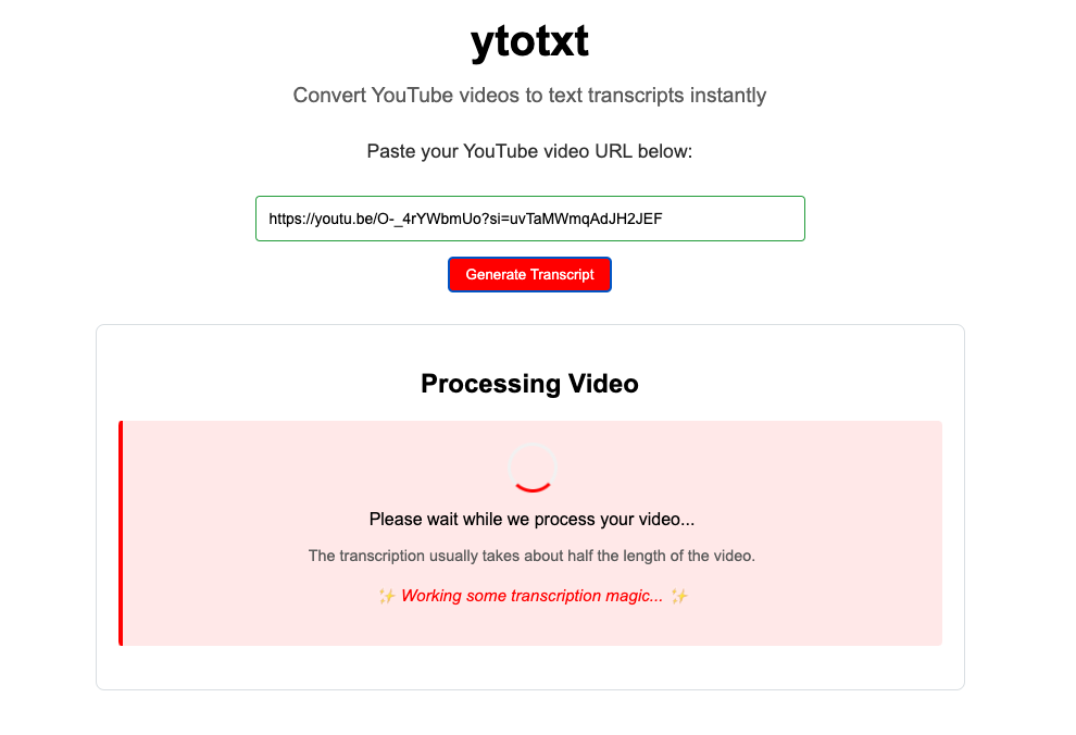 ytotxt - YouTubeビデオからトランスクリプトを取得しますメディア2