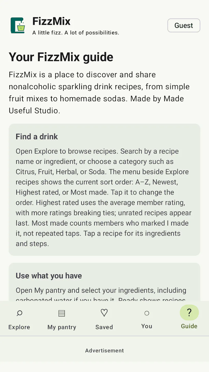 Fizzmix - Soda Maker Recipes Community gallery image