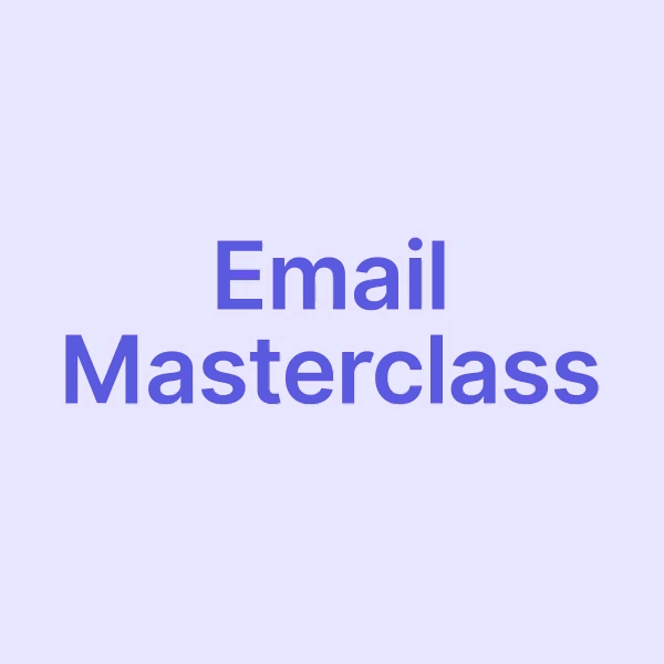 Masterclass e -mel