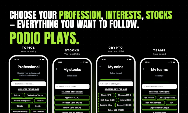 Podio screenshot 3