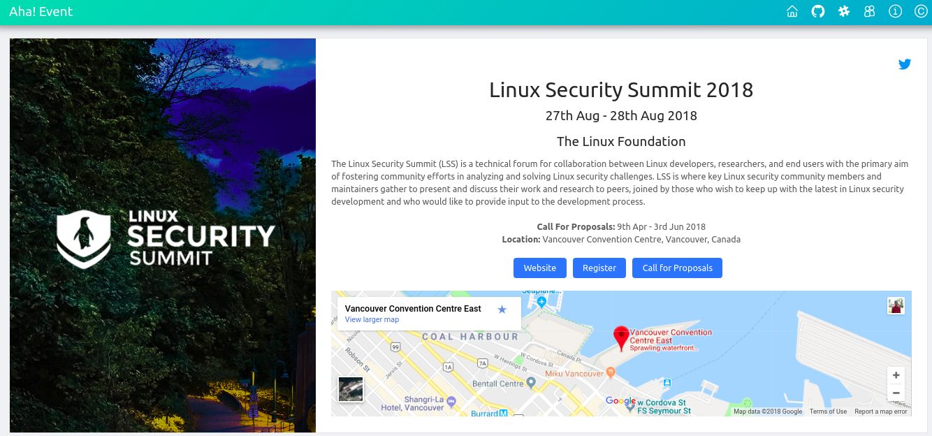 Aha! Event gallery image