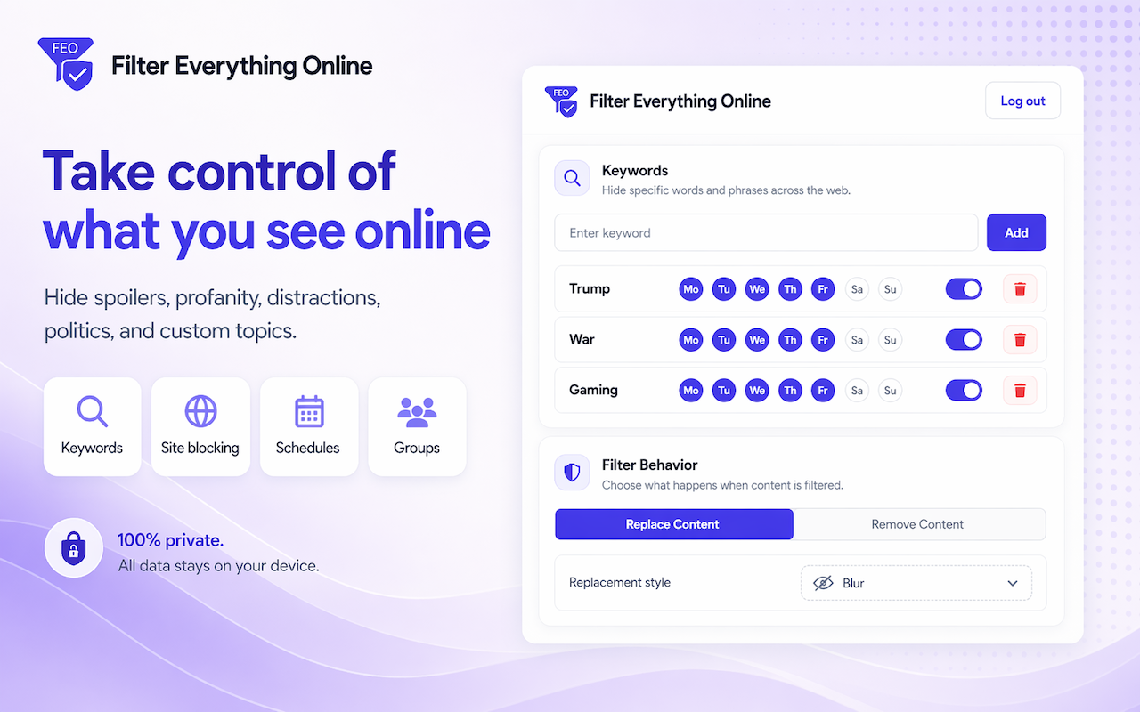Filter Everything Online gallery image