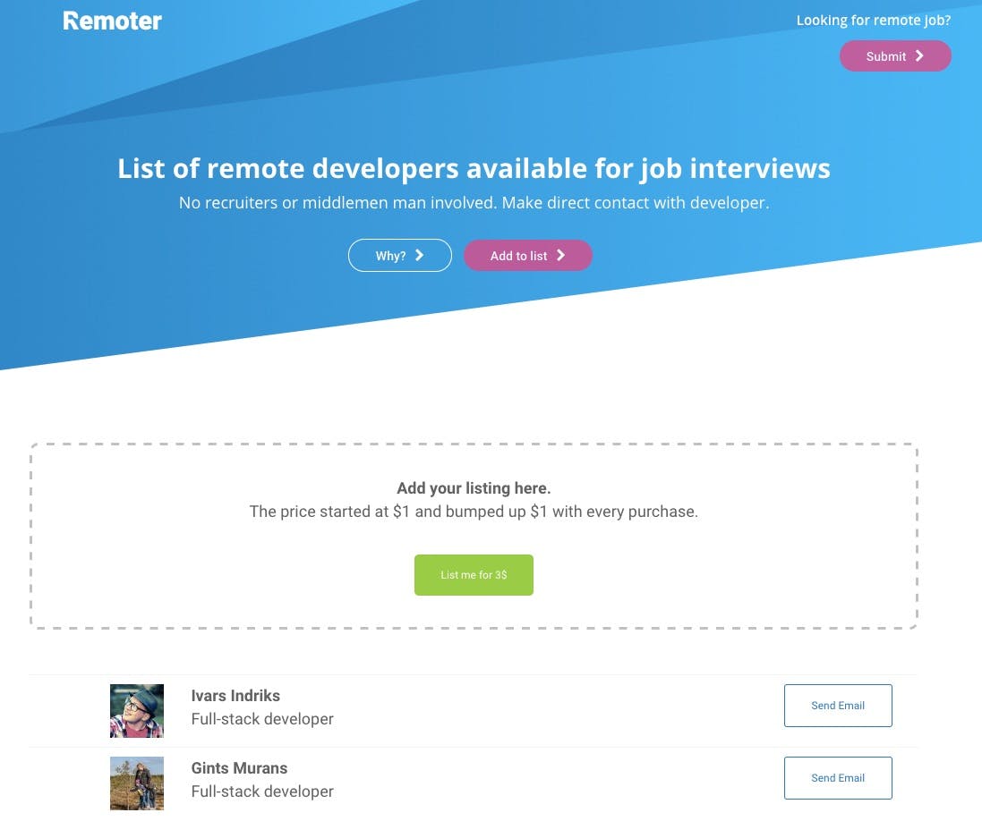 List of remote developers and designers media 1
