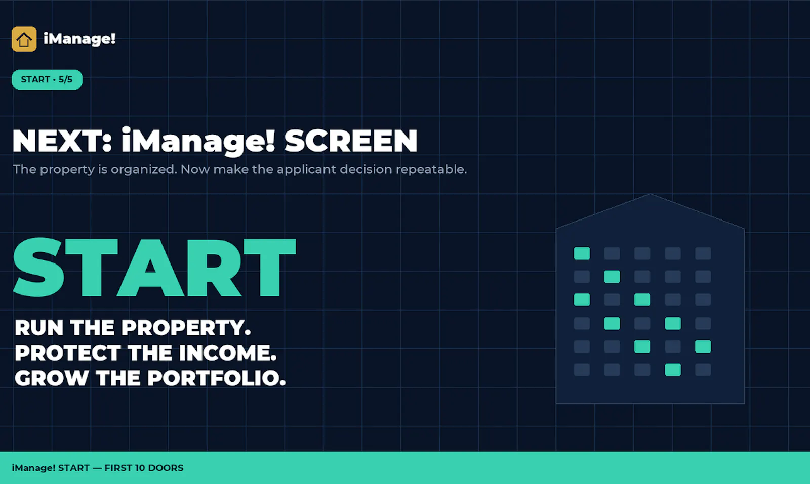 iManage! START — First 10 Doors screenshot 1