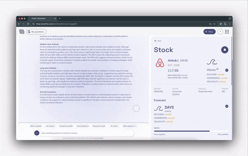 Stockfink - Uw persoonlijke AI Stock Investing Assistant media 4