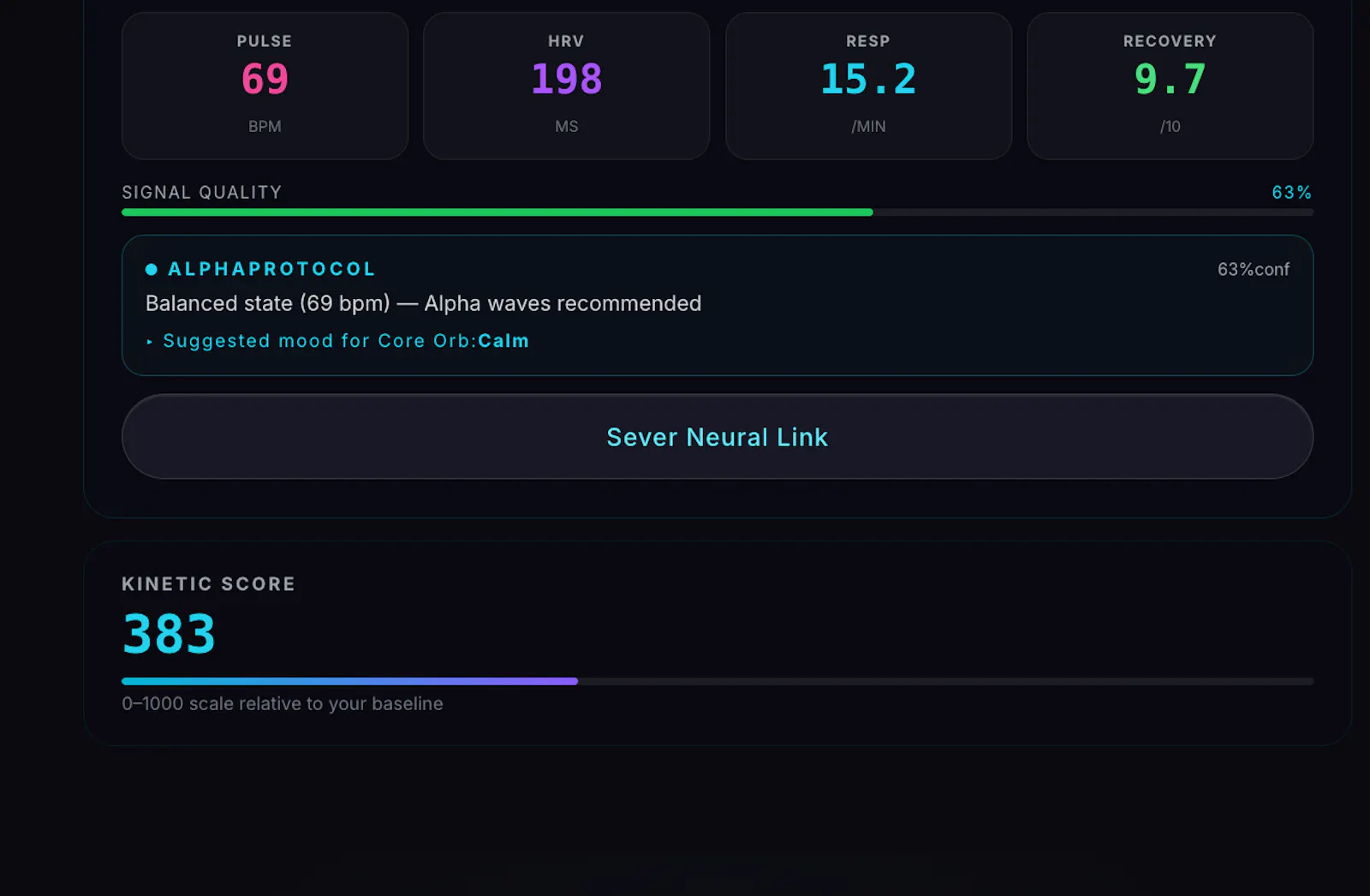 AURA Neural screenshot 4
