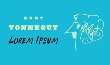 Kurt Vonnegut Ipsum gallery image