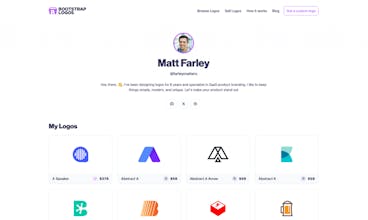 Bootstrap Logos gallery image