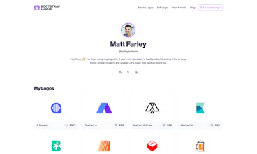 Bootstrap Logos gallery image