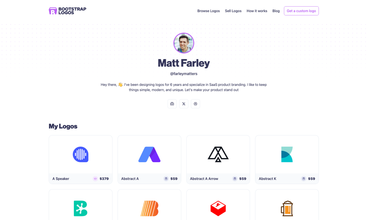 Bootstrap Logos Image