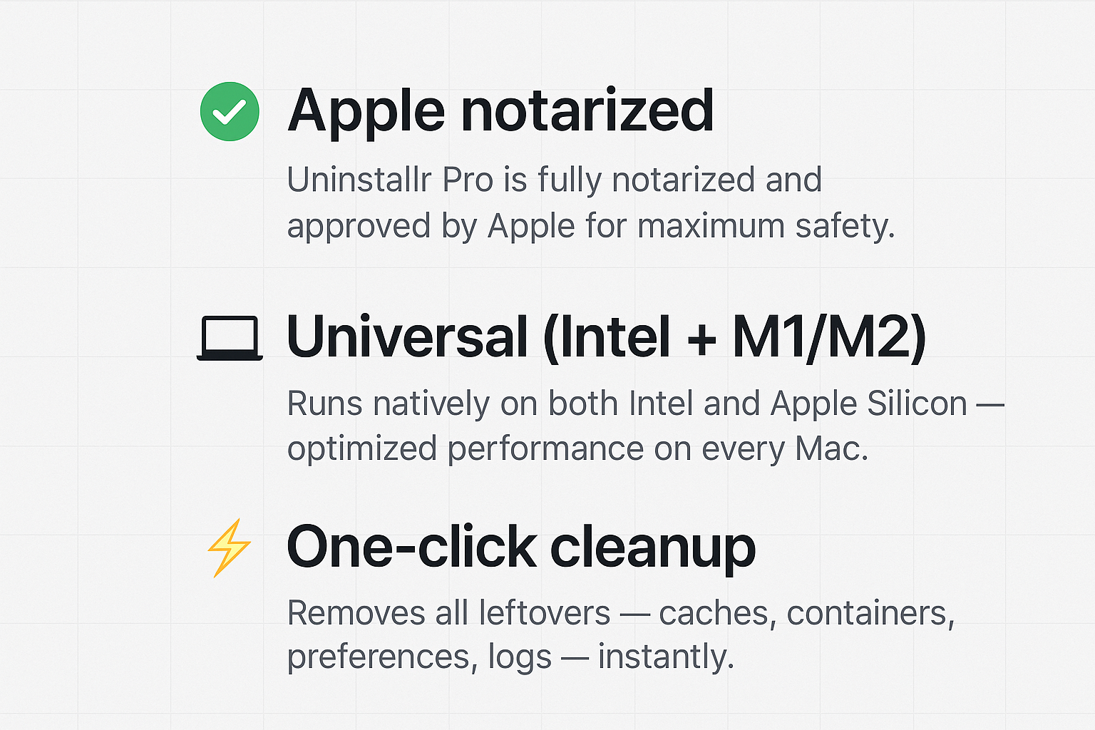 Uninstallr for macOS gallery image