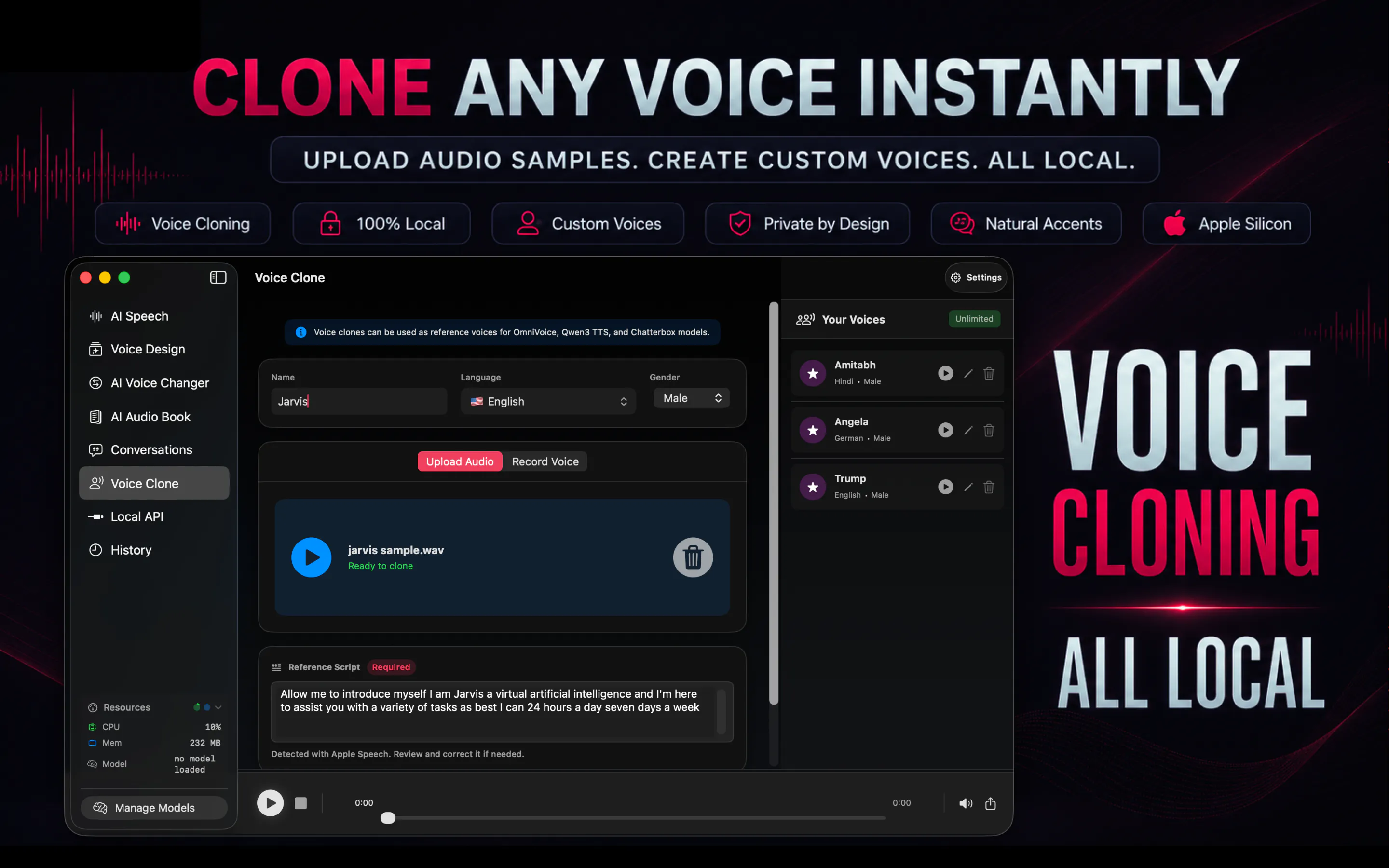 Openvox - Local Voice AI gallery image
