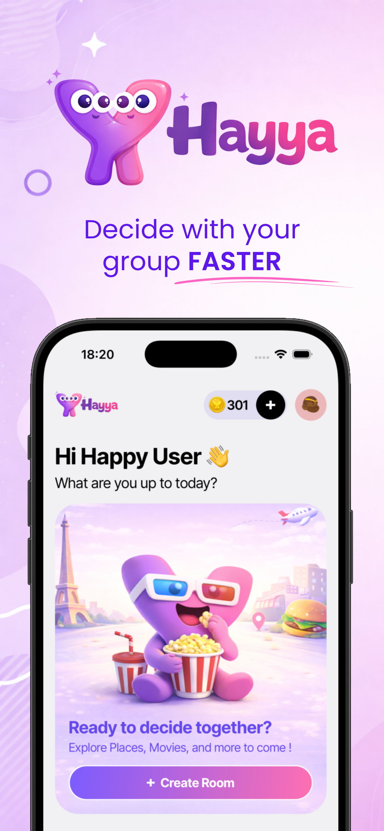 Hayya - Let's decide on what to do gallery image
