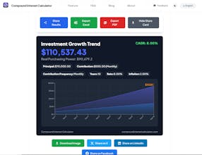GoalGrowth Calculator gallery image