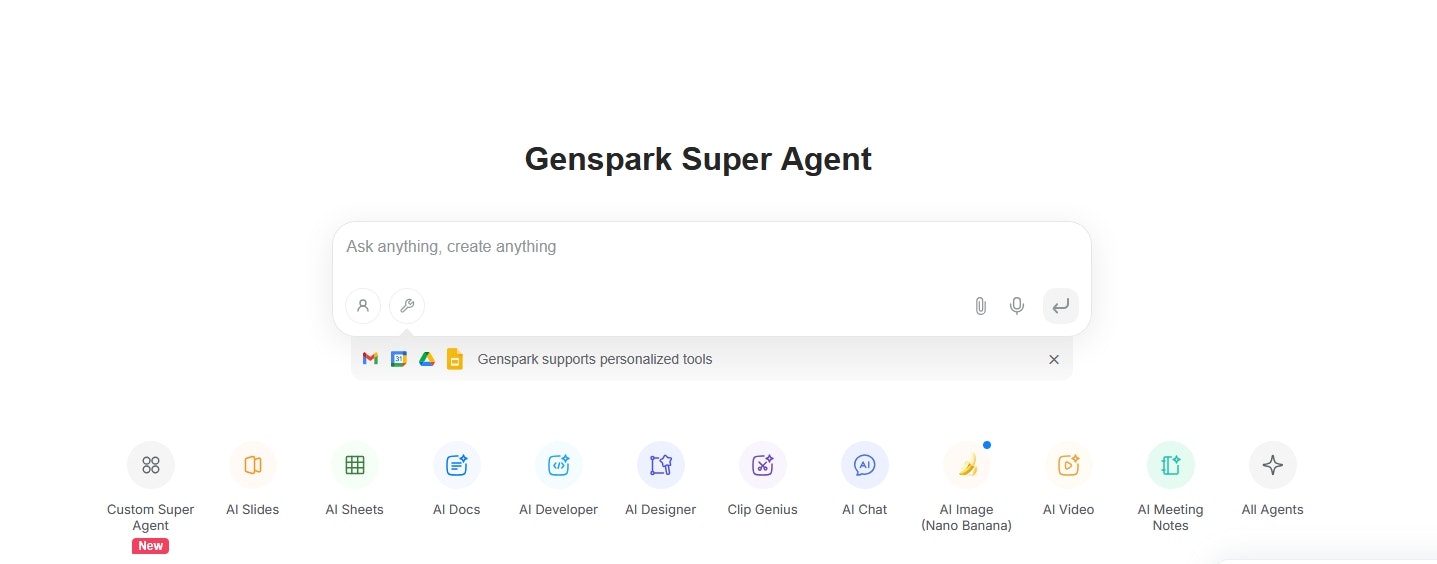 Súper agente personalizado de Genspark - Crea tu propia agente de inteligencia artificial con un solo mensaje media 2
