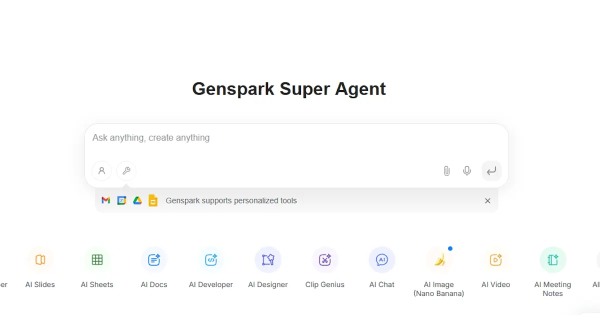 Genspark Custom Super Agent