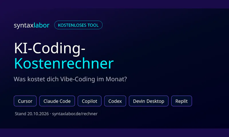 AI Coding Cost Calculator by Syntaxlabor screenshot 2