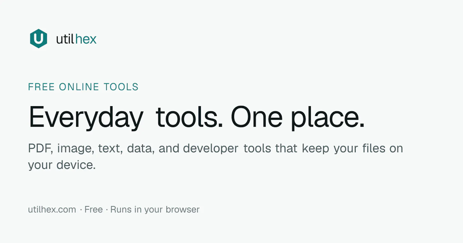 Utilhex screenshot 1