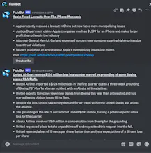 Fluid - AI stock updates gallery image