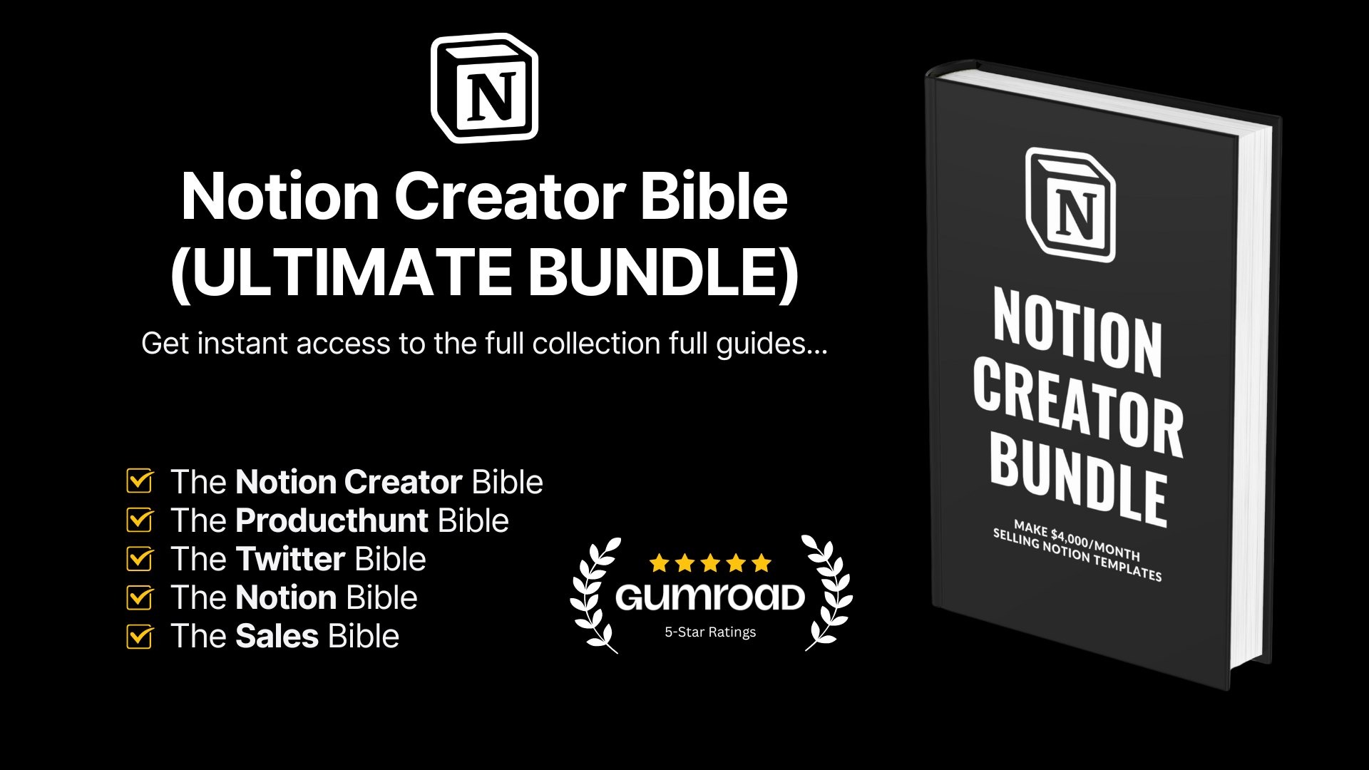 Ultimate Notion Creator Bundle gallery image