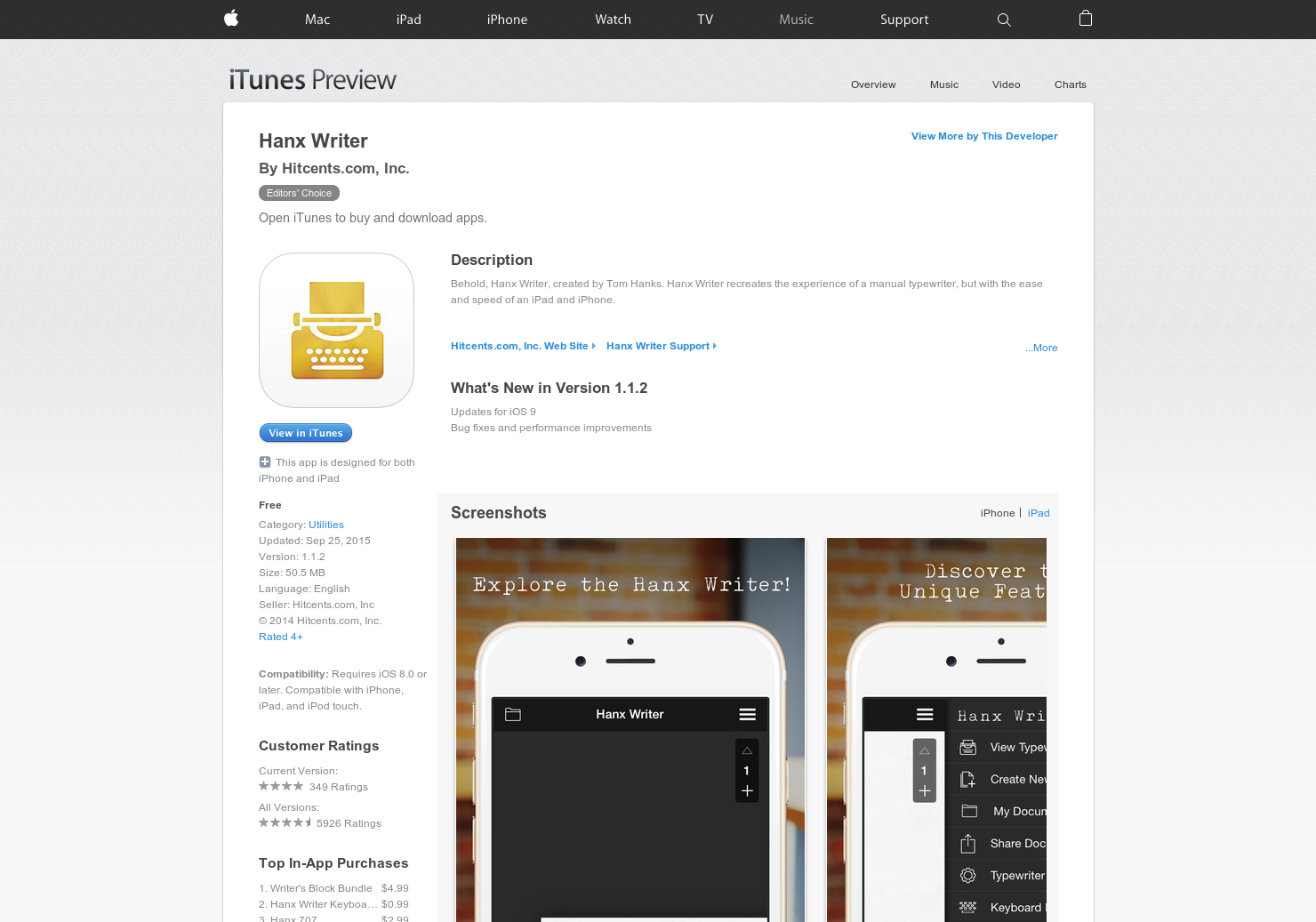 Hanx Writer gallery image