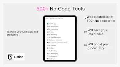500+ No-Code tools gallery image