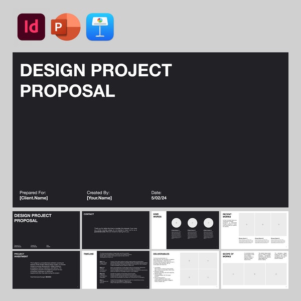 Modèle de proposition de projet de conception