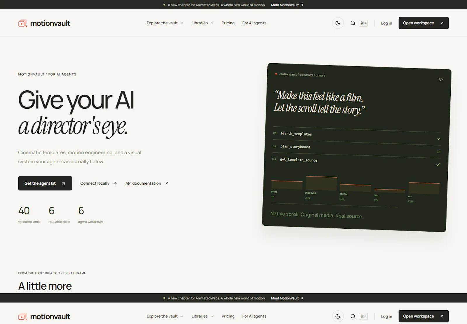 MotionVault.site screenshot 1