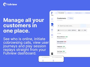Boost support team efficiency with Fullview - cut customer service time in half!