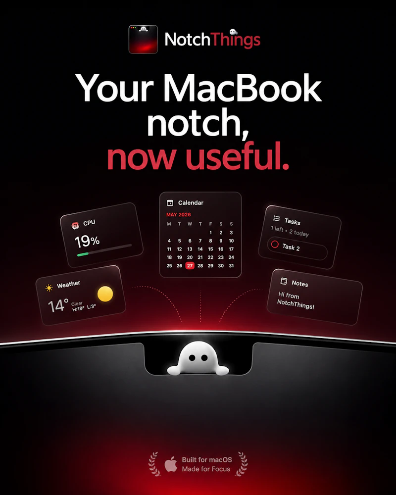 NotchThings screenshot 2