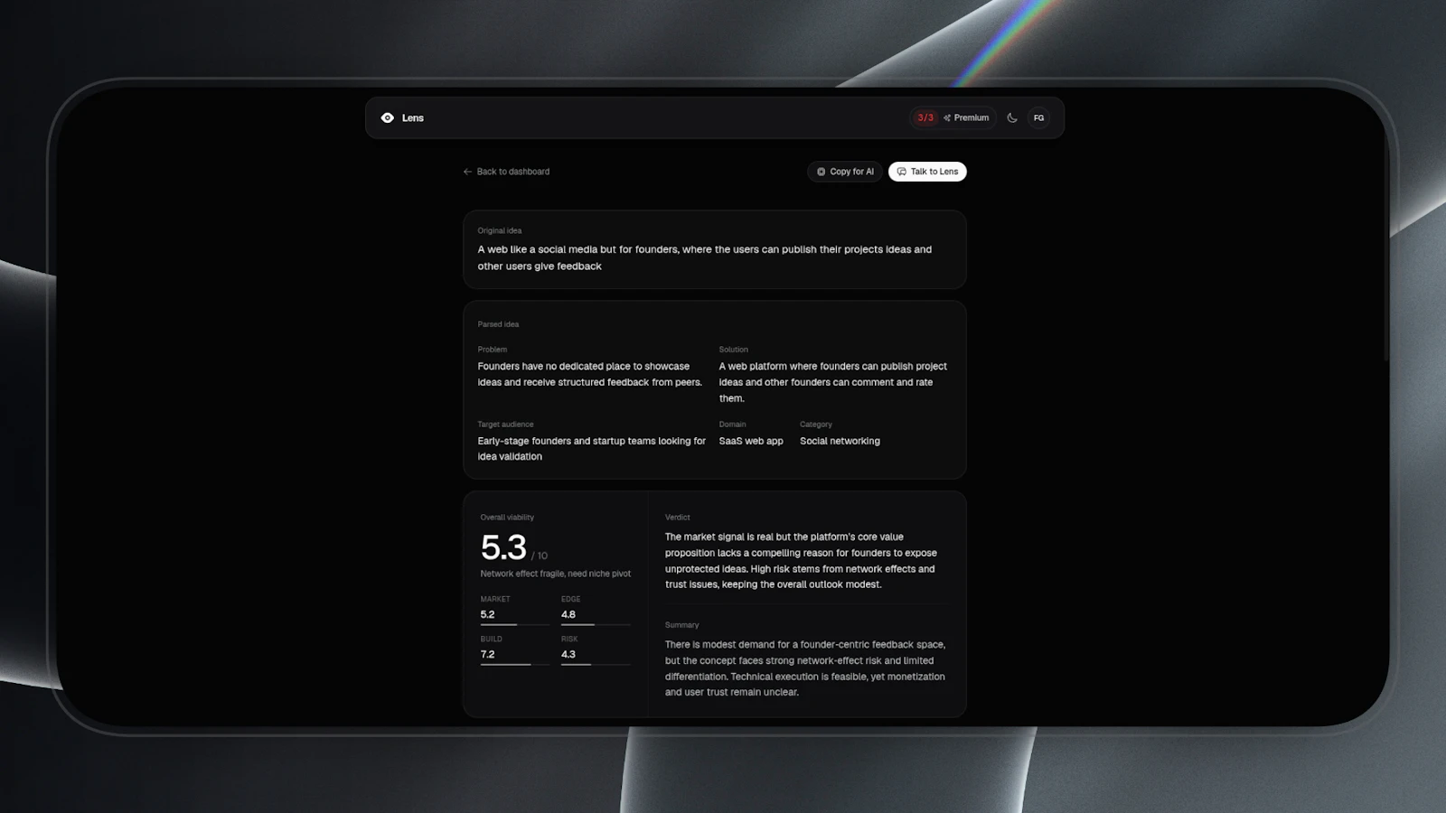 Lens screenshot 3
