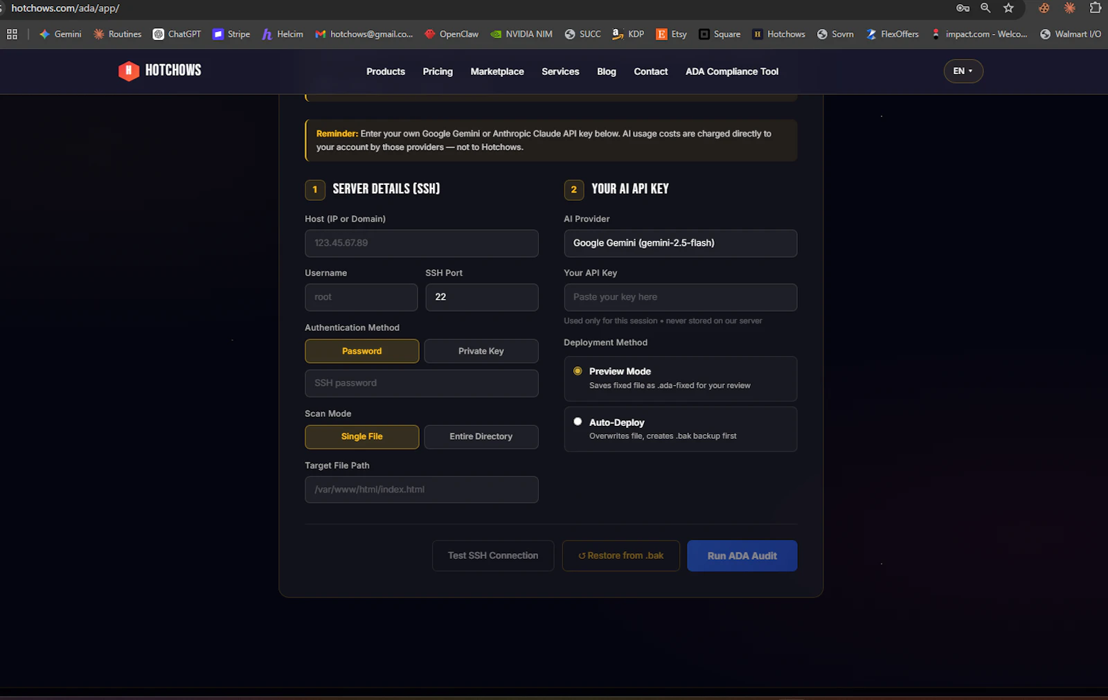 Automated ADA Web Compliance Tool screenshot 2