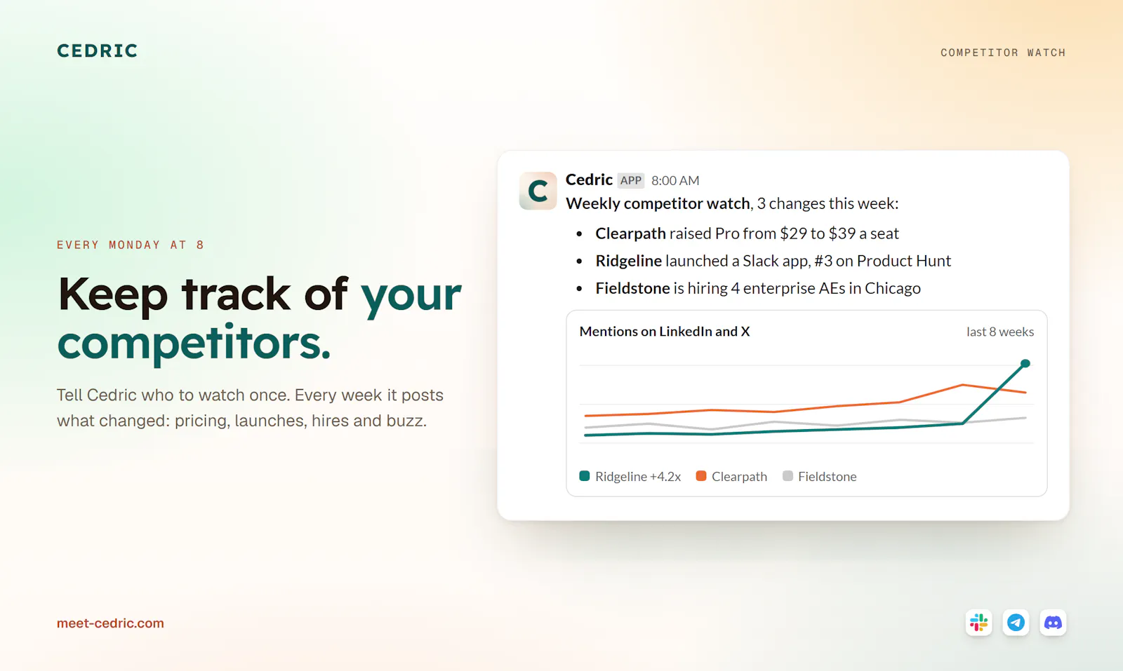 Cedric AI Teammate for Startups screenshot 8