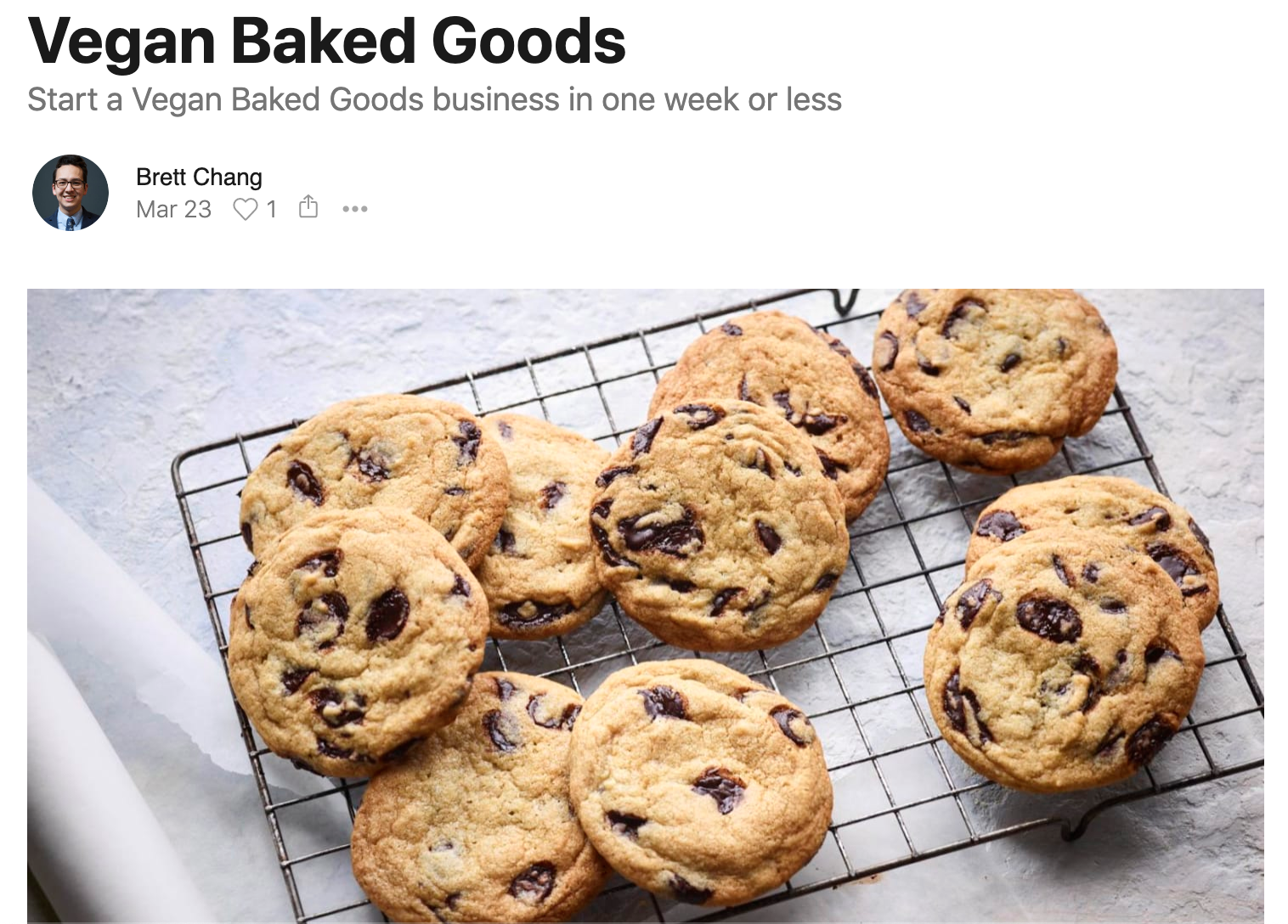 One Week Startup gallery image