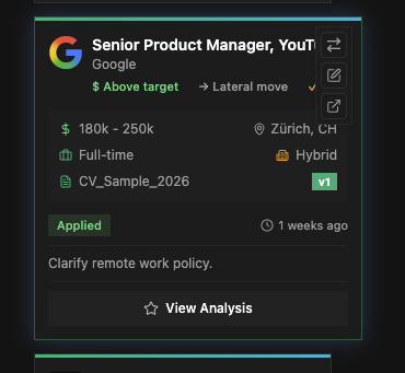 Jobgrow AI - Screenshot 2 showing product features and functionality